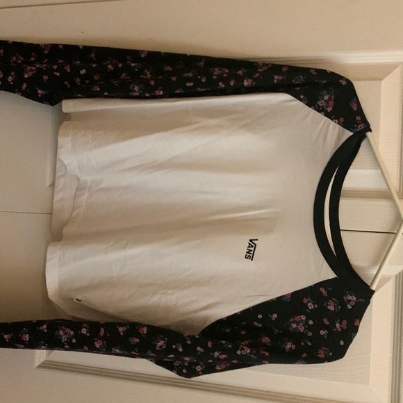 Argh vans cropped floral top - Picture 1 of 3